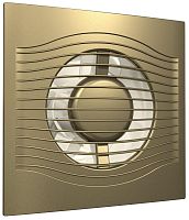 Вентилятор декоративный осевой DiCiTi Slim 4C D100 обратный клапан шампань картинка